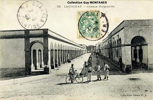 350- Laghouat - Avenue Margueritte- Collection Montaner